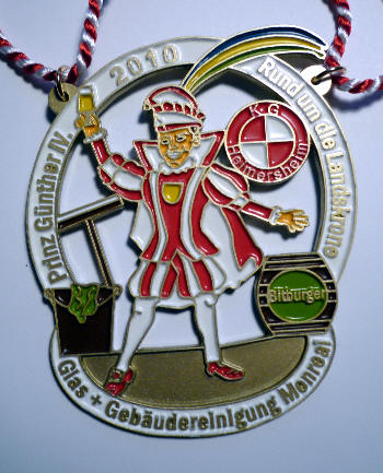 Persönlicher Prinzenorden von Prinz Günther IV. Persönlicher Prinzenorden von Prinz Günther IV.